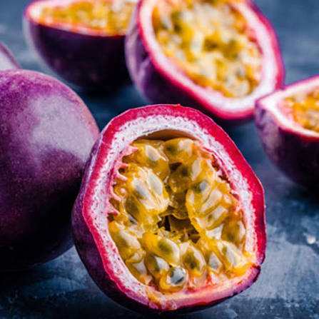 Passion fruit vines